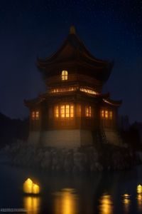 悬疑犯罪电影封面图，深色调夜景城市背景，在线观看免费高清资源